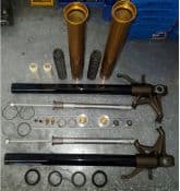 Motorcycle suspension unit