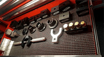 Motorcycle brake and suspension work