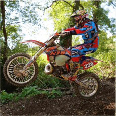K-Tech equipped motocross bike